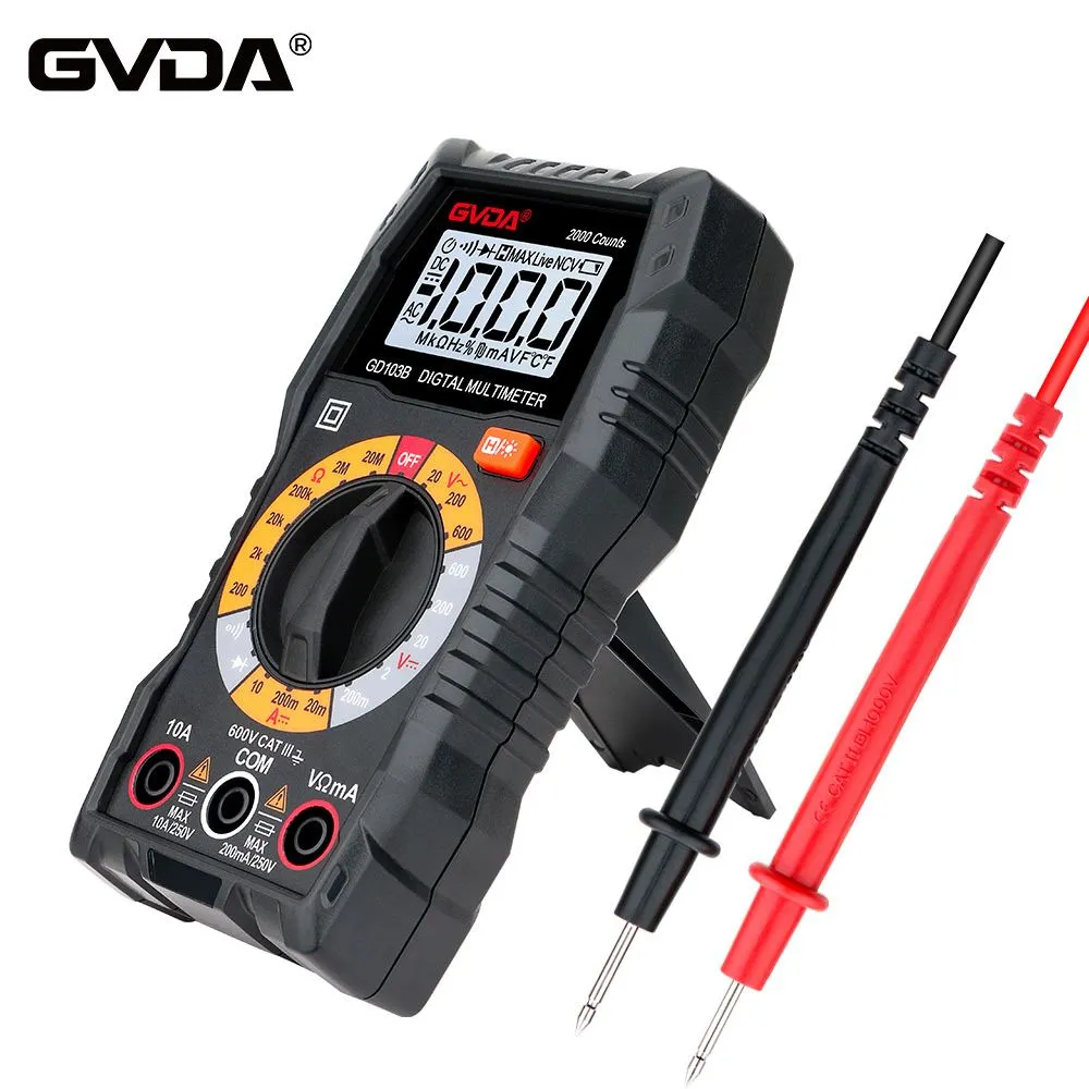 Phương pháp phát hiện đồng hồ vạn năng kỹ thuật số đo dây sống