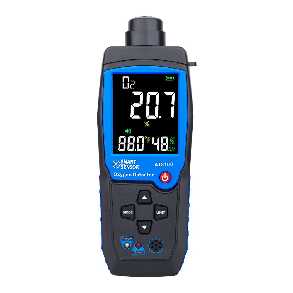Sự xuất hiện mới của máy dò khí oxy LCD màu
