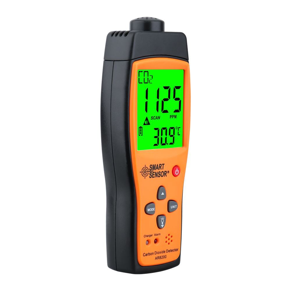Tính năng của máy dò CO2