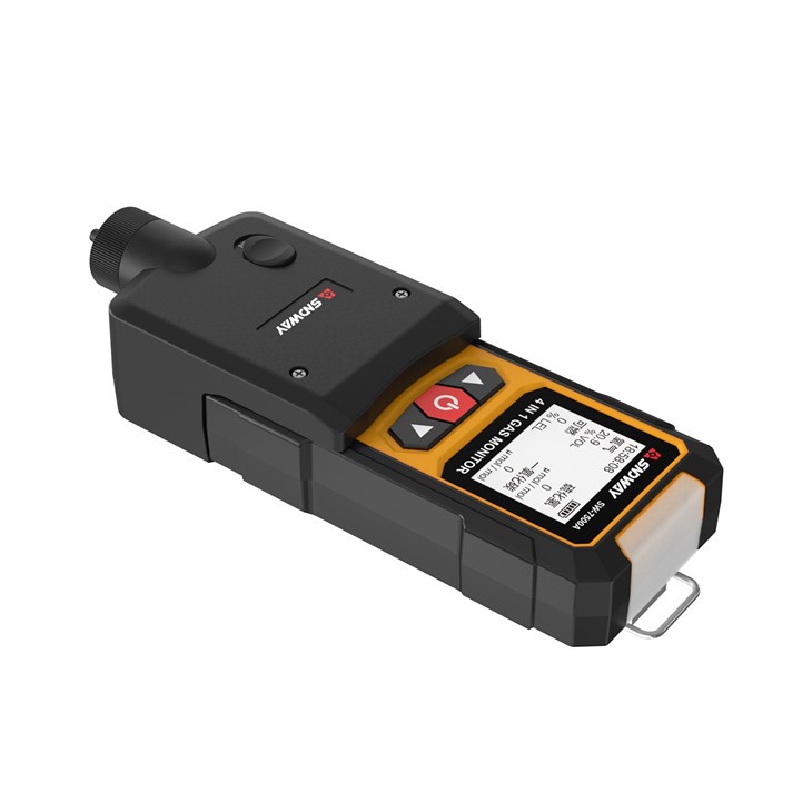 H2S O2 CO EX 4 Gas Monitor With Air Pump