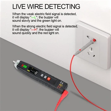 Đồng hồ vạn năng thông minh loại bút GVDA GD109 này sử dụng đơn giản nhưng mạ...