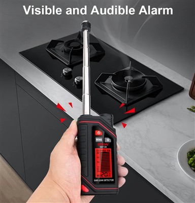 Giới thiệu máy dò khí dễ cháy mới của GVDA với cổng s -sạc loại C GD139